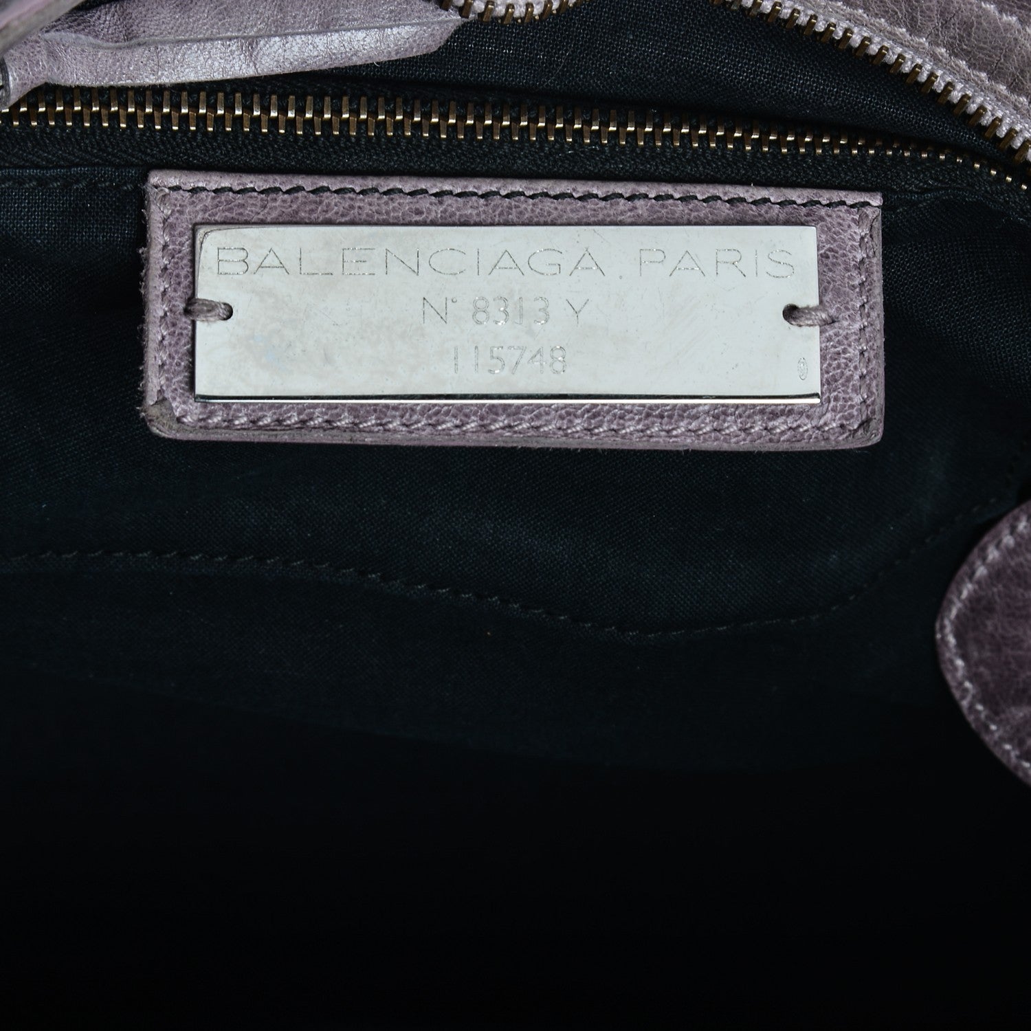 Balenciaga Chevre Classic Hardware City Lilac 6 of 10