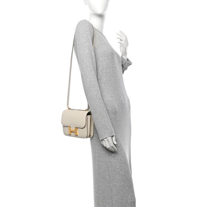 Hermes Epsom Constance 18 Craie 2 of 12