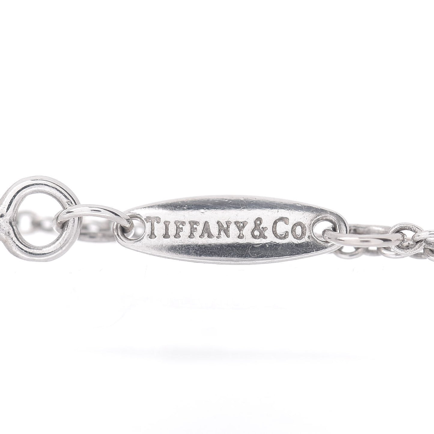 Sterling Silver Diamond .03ct Elsa Peretti Diamonds by the Yard Bracelet