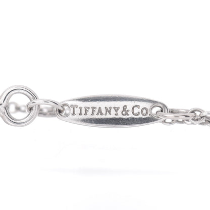 Tiffany Sterling Silver Diamond .03ct Elsa Peretti Diamonds by the Yard Bracelet 4 of 4