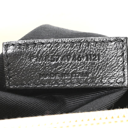 Saint Laurent Calfskin Y Quilted Monogram Medium Loulou Chain Satchel Crema Soft 7 of 10