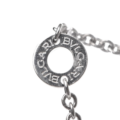 Bulgari Sterling Silver Ceramic Save The Children Pendant Necklace 7 of 7