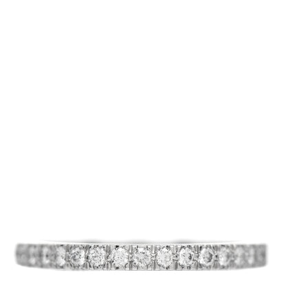 Tiffany Platinum Diamond .34ctw Soleste Eternity Band Ring 52 6 3 of 5