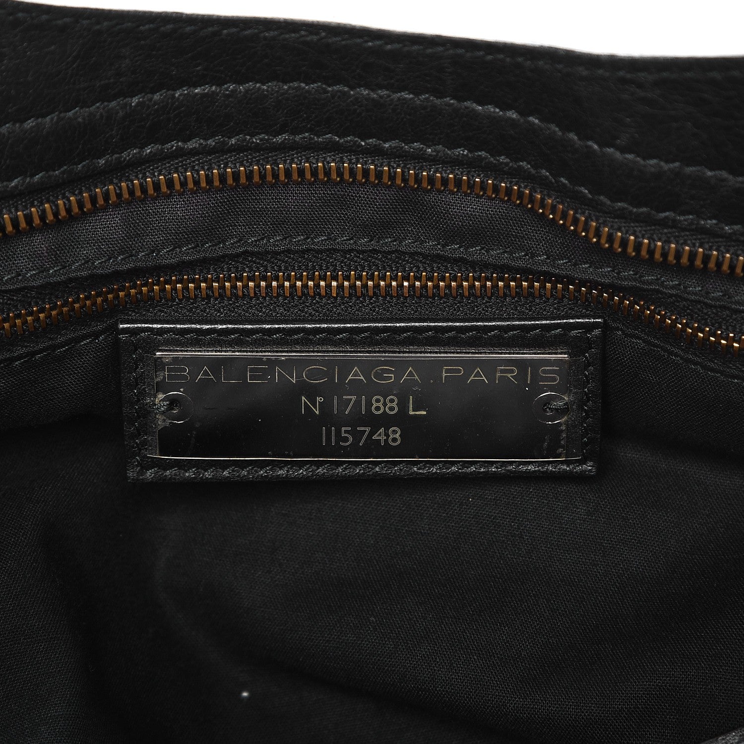 Balenciaga Agneau Classic Hardware City Black 7 of 9