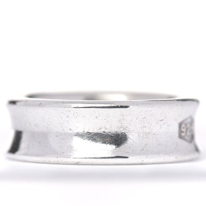 Tiffany Sterling Silver 1837 Band Ring 54 6.75 6 of 6