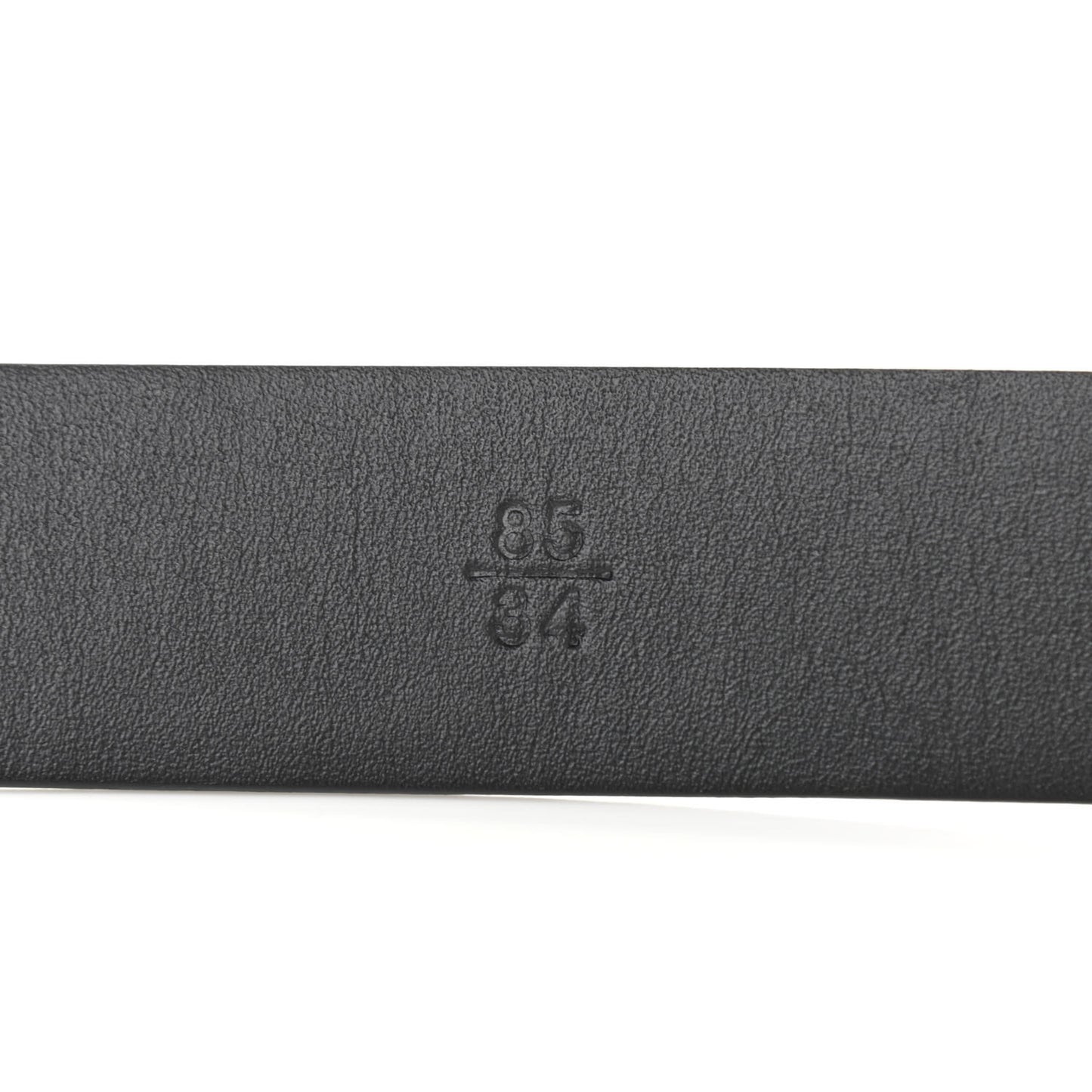 Calfskin CC Chain Belt 85 34 Black