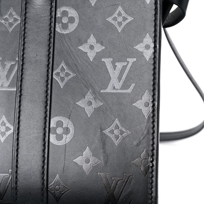 Louis Vuitton Monogram Cuir Plume Very Tote MM Black 38 of 55