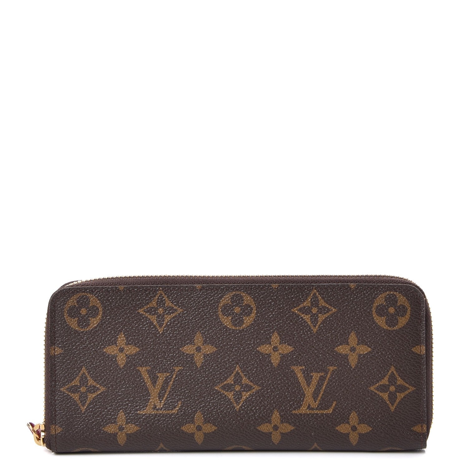 Louis Vuitton Monogram Clemence Wallet Fuchsia 1 of 8