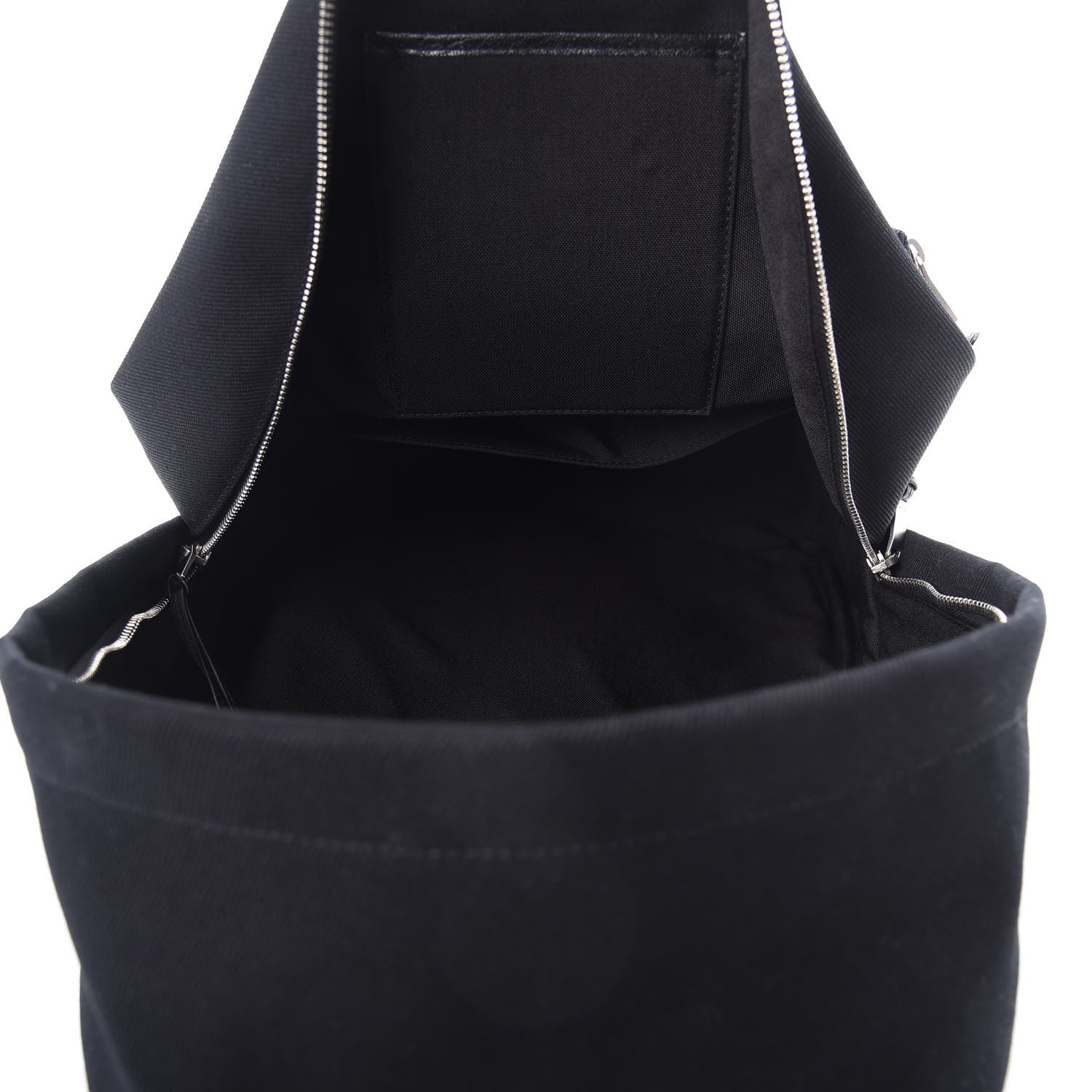 Saint Laurent Canvas City Studded Backpack Black 4 of 9