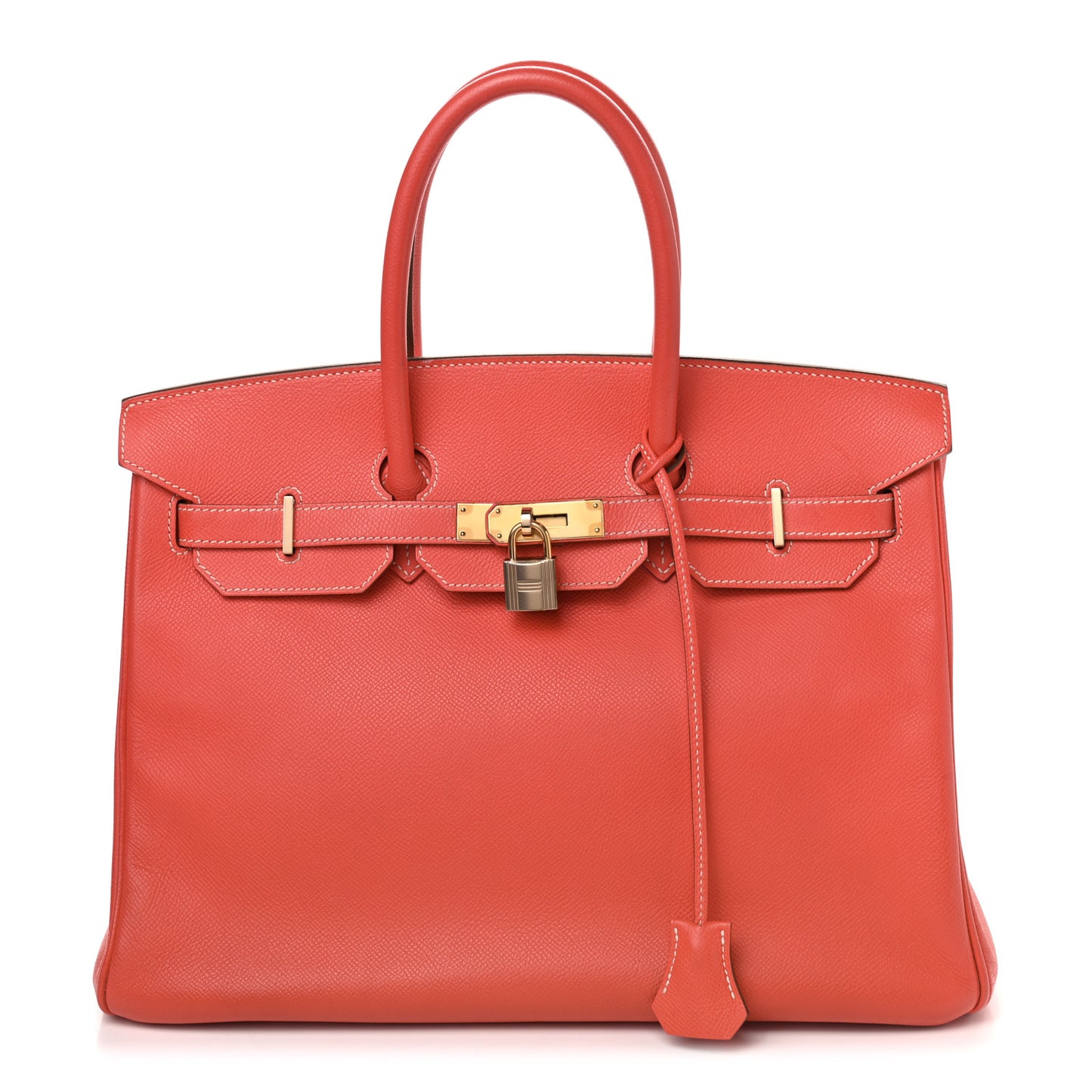 Epsom Candy Birkin 35 Rose Jaipur Gold