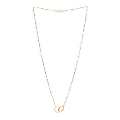 Cartier 18K Yellow Gold Interlocking LOVE Necklace 3 of 8
