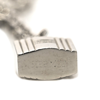 Hermes Palladium Key and Lock Scarf Ring 3 of 3