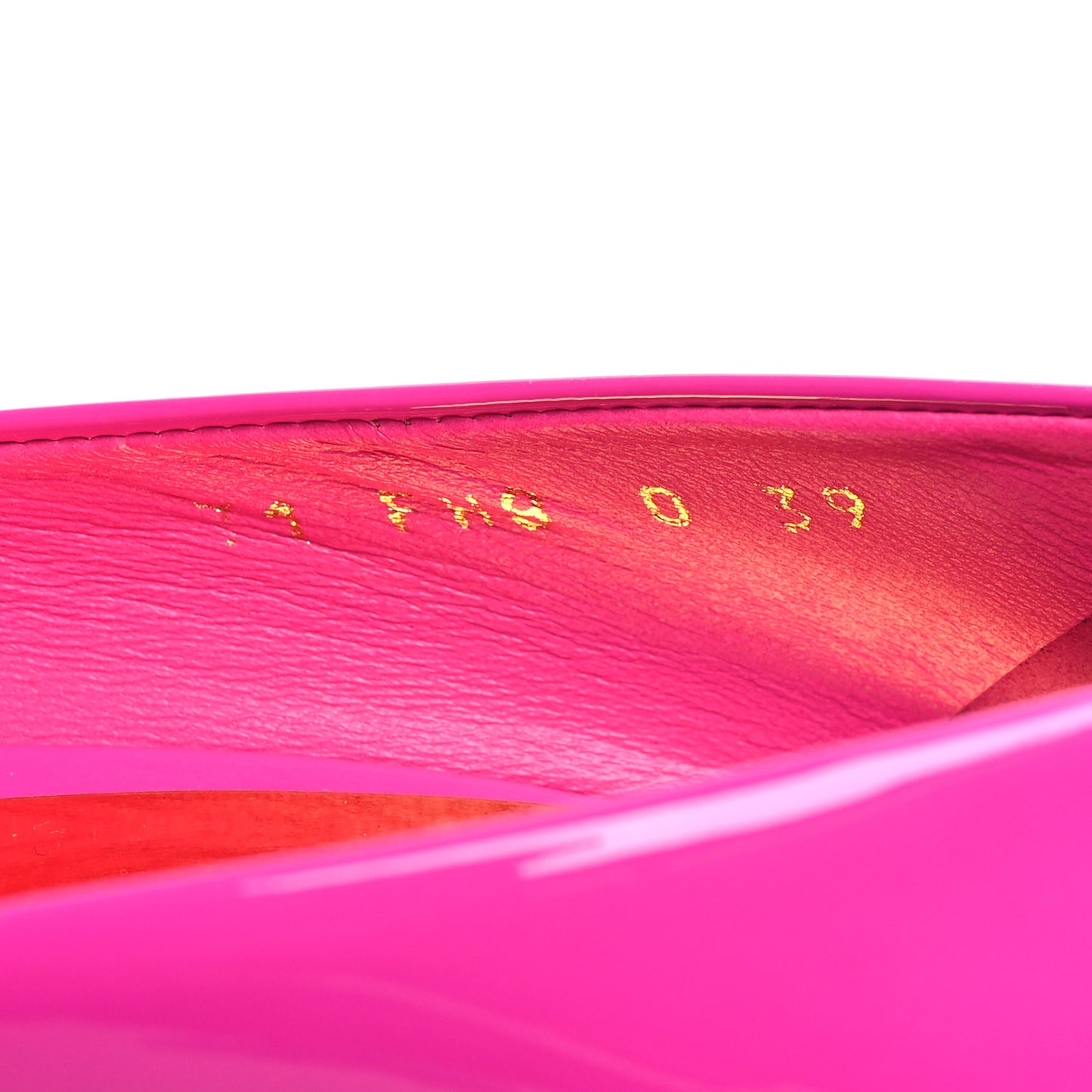 Patent Tonal One Stud 100mm Pumps 39 Pink PP