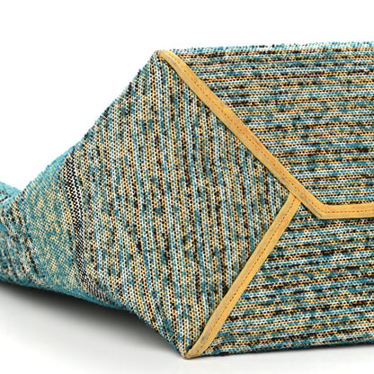 Celine Tweed Phantom Cabas Tote Blue 10 of 11