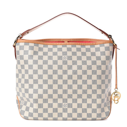 Louis Vuitton Damier Azur Delightful PM Pink 1 of 9