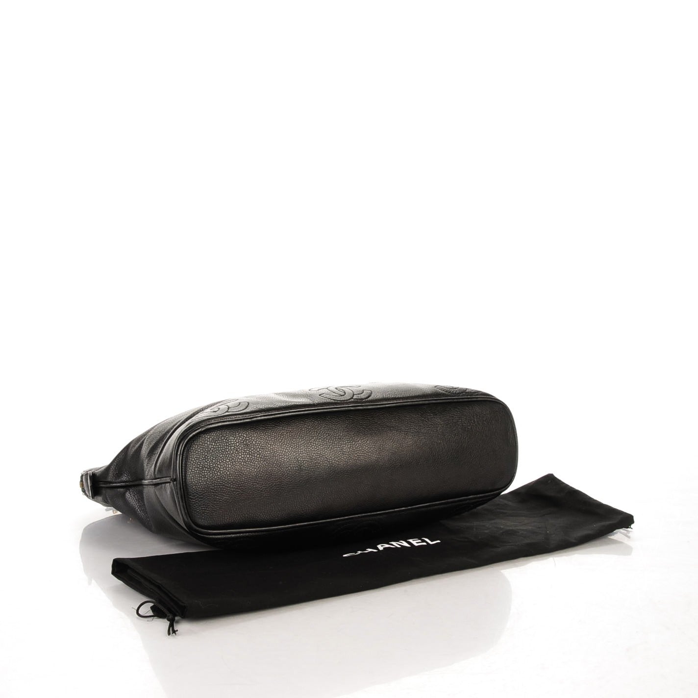 Chanel Caviar Shoulder Bag Black 4 of 9