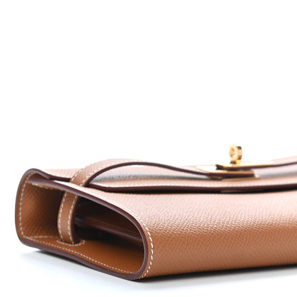 Hermes Epsom Kelly Wallet To Go Gold 7 of 8