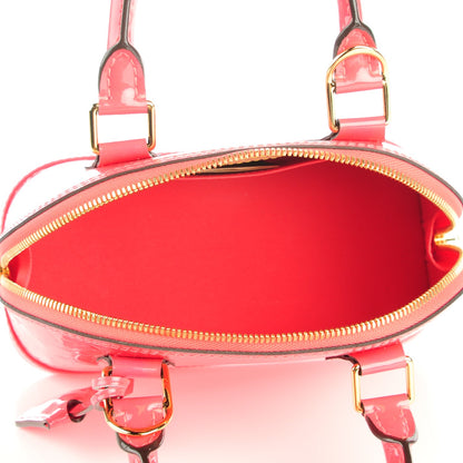 Louis Vuitton Vernis Alma BB Rose Litchi 5 of 8