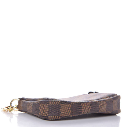 Louis Vuitton Damier Ebene Mini Pochette Accessories 4 of 7