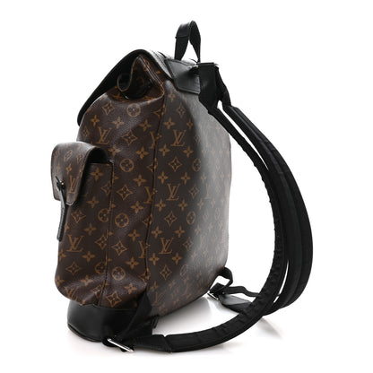 Louis Vuitton Monogram Macassar Christopher MM Backpack 3 of 15