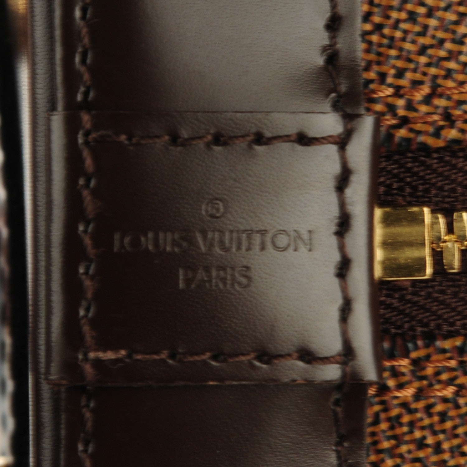 Louis Vuitton Damier Ebene Alma BB 6 of 8