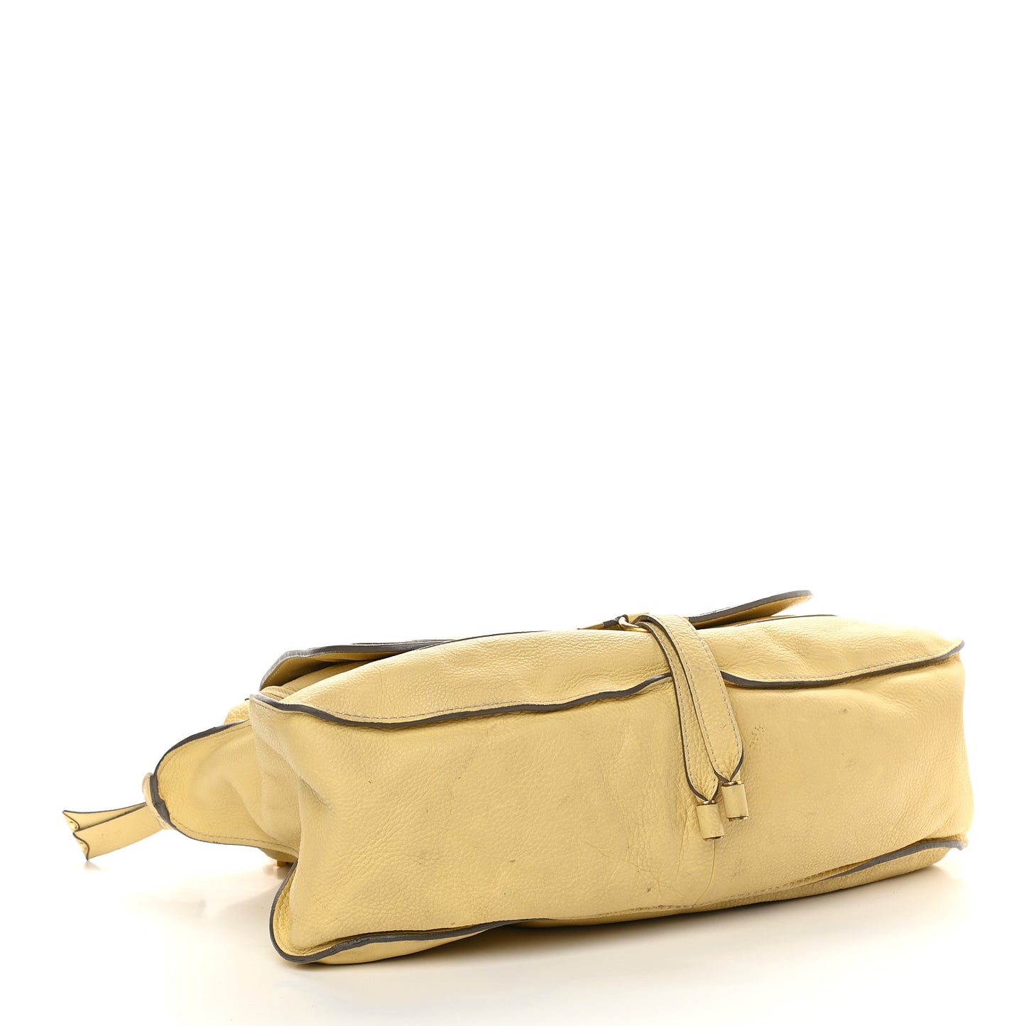 Calfskin Large Marcie Satchel Sunlight