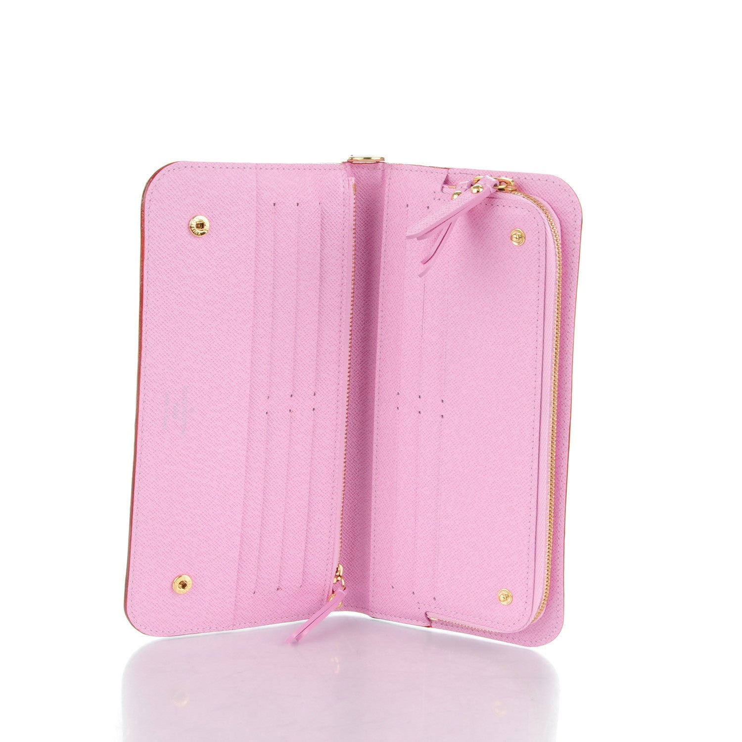 Louis Vuitton Monogram Multicolor Insolite Wallet White Litchi 5 of 7