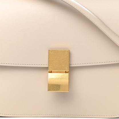 Celine Box Calfskin Medium Classic Box Flap Bag Powder 9 of 14