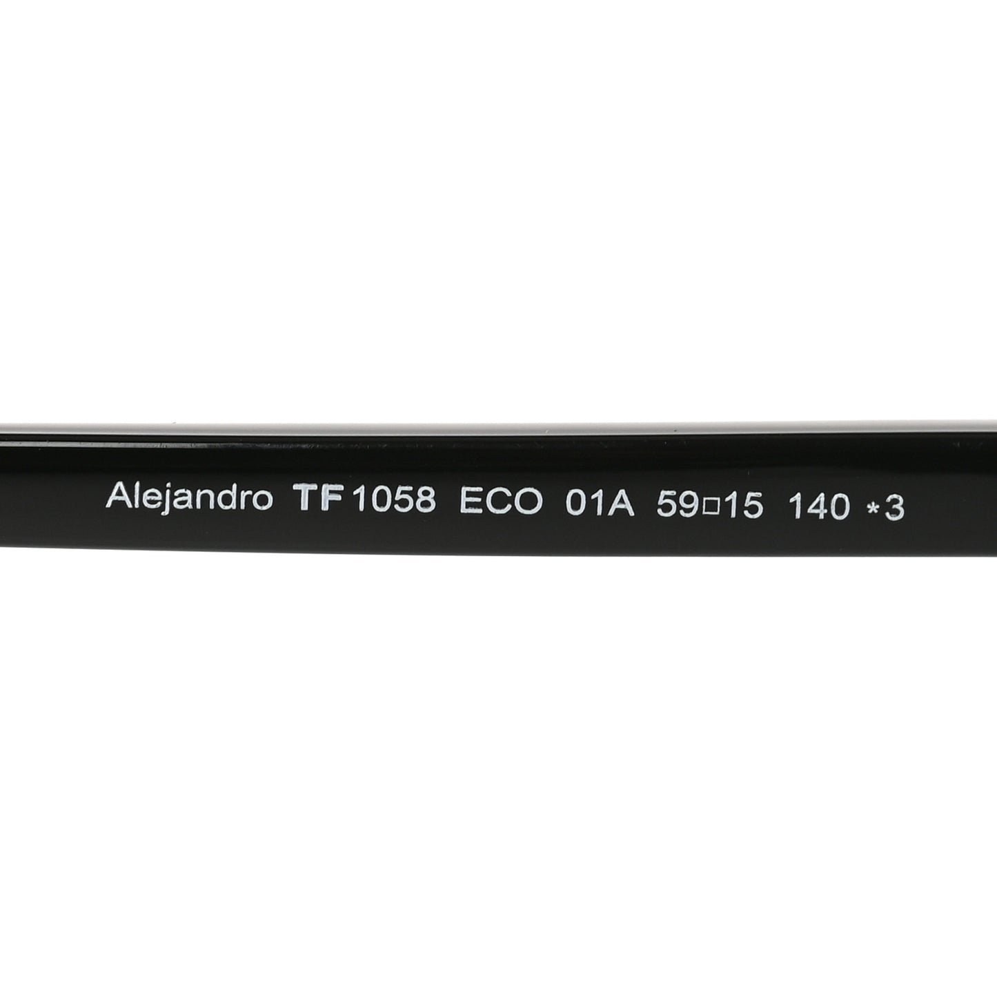 Polarized Alejandro TF1058 Sunglasses Black