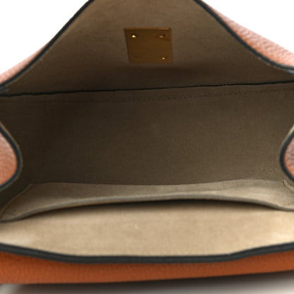 Chloe Grained Lambskin Mini Drew Shoulder Bag Caramel 5 of 10