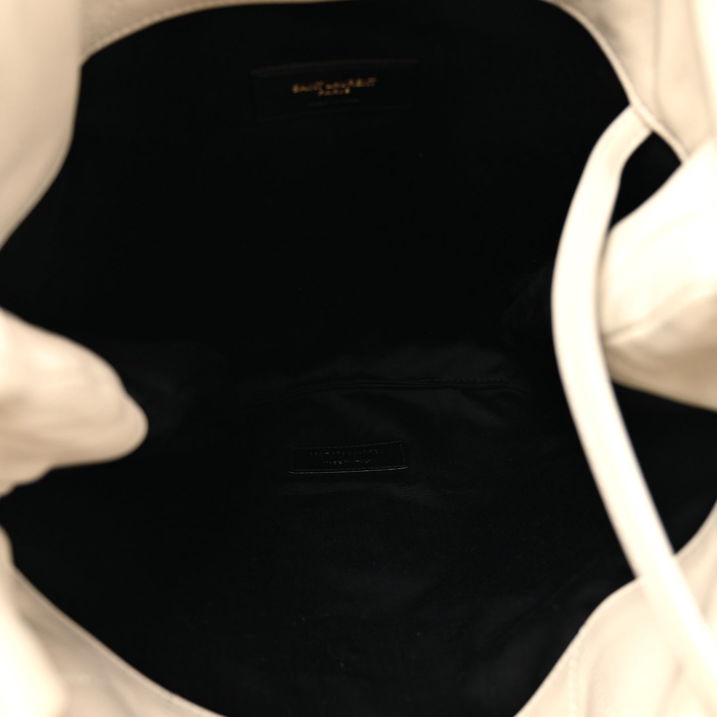 Lambskin Matelasse Monogram Medium Jamie 4.3 Pochon Crema Soft