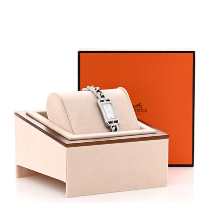 Hermes Stainless Steel 17mm Nantucket Quartz Watch 5 of 5