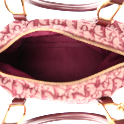 Christian Dior Monogram Boston Red 5 of 10