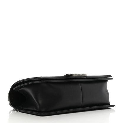 Chanel Lambskin Quilted Medium Boy Flap Black 4 of 13