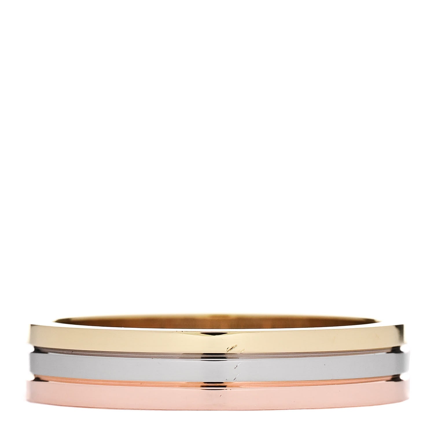 Cartier 18K Pink White Yellow Gold 4.8mm Vendome Louis Cartier Wedding Band Ring 64 10.75 3 of 6