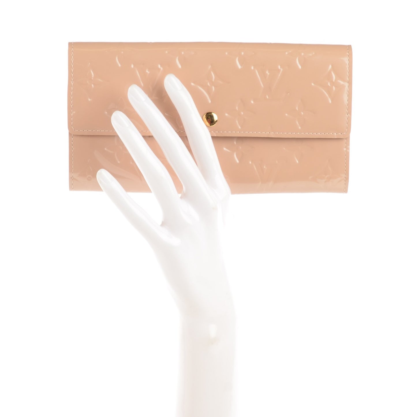 Vernis Sarah Wallet Rose Florentin