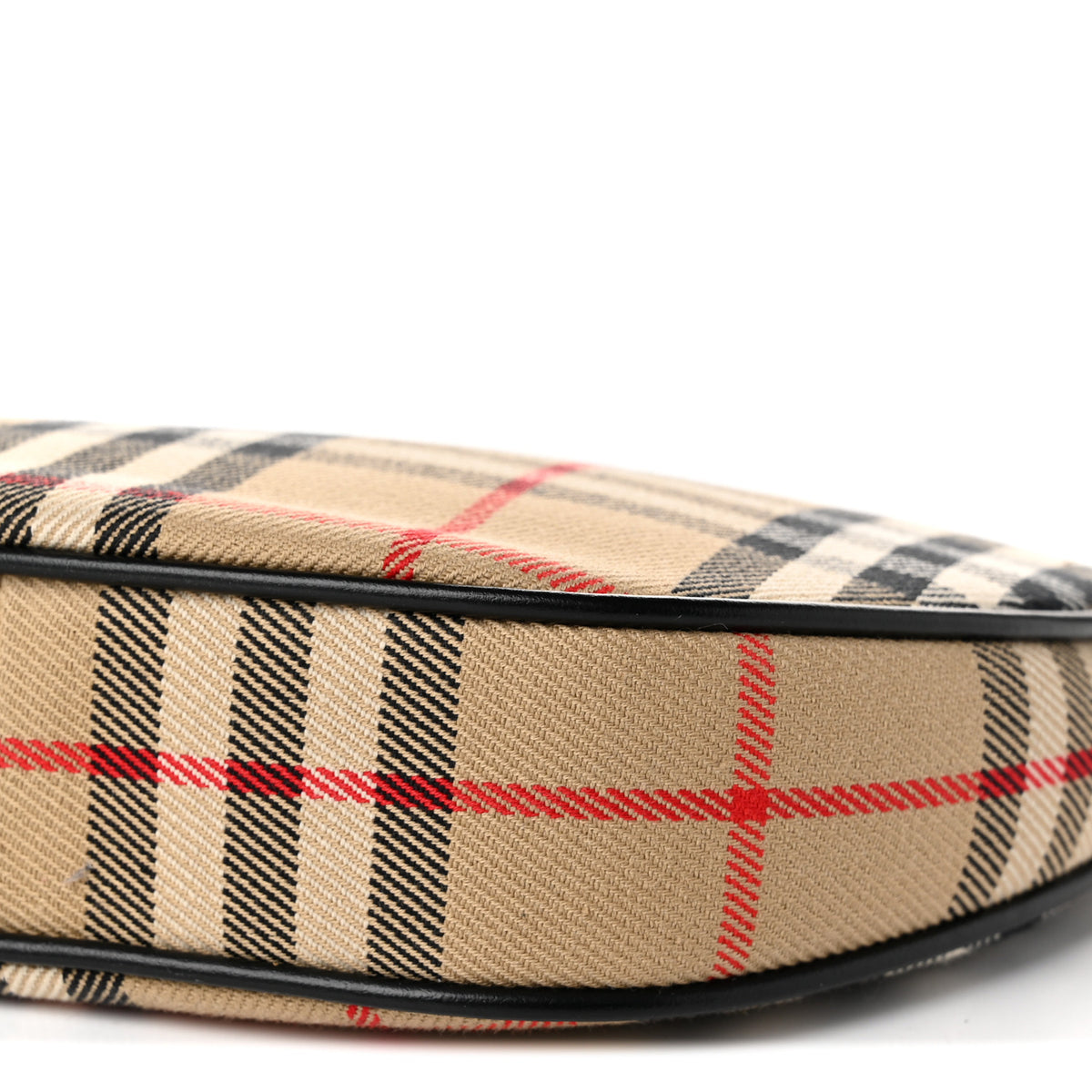 Vintage Check Calfskin Olympia Slim Pouch Archive Beige