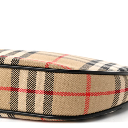 Burberry Vintage Check Calfskin Olympia Slim Pouch Archive Beige 9 of 9