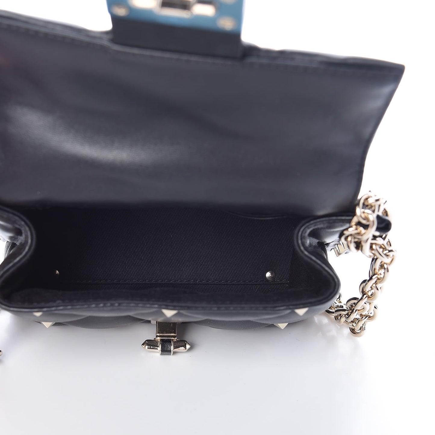 Nappa Mini Candystud Crossbody Black