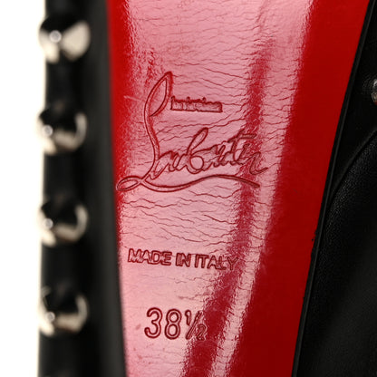 Christian Louboutin Calfskin Lady Clou Spikes VIP 150 Pumps 38.5 Black 6 of 9