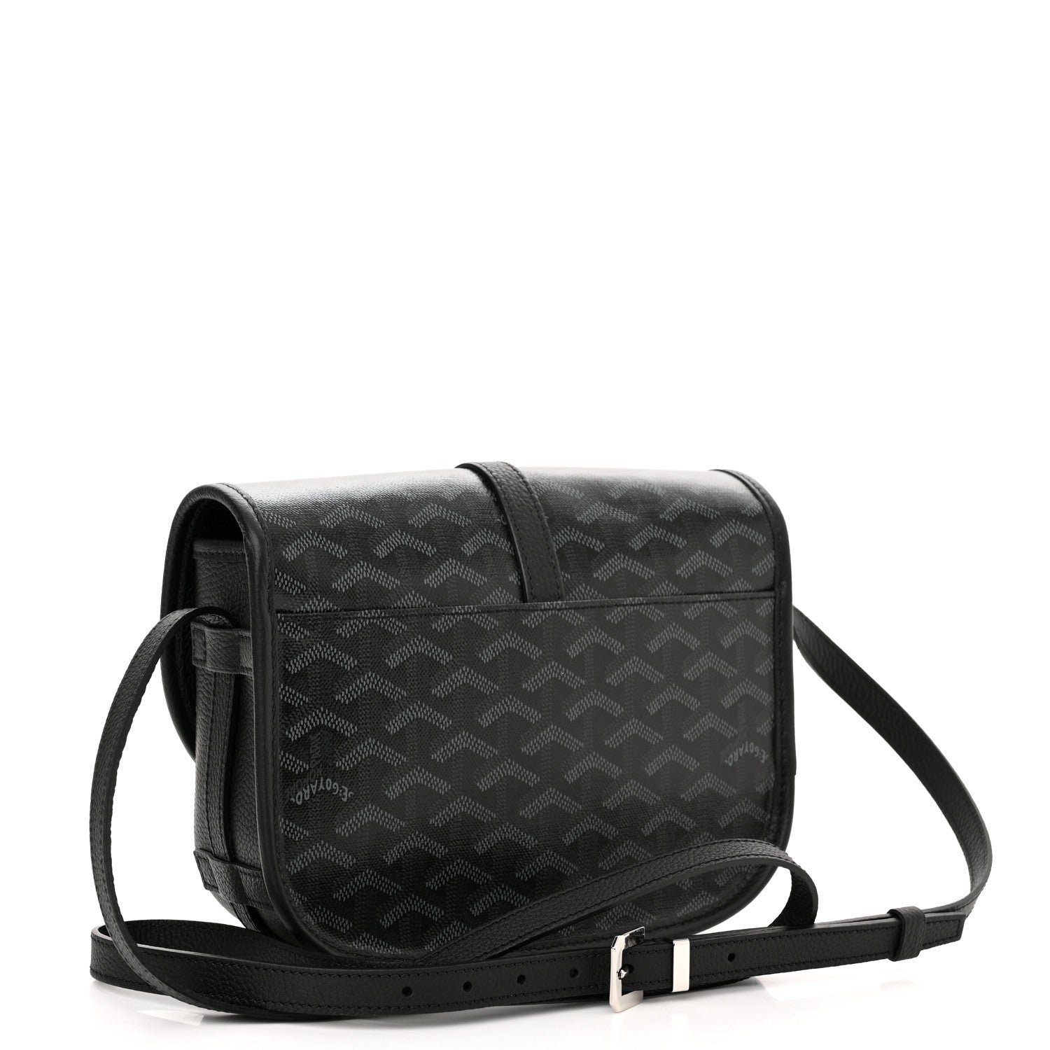 Goyard Goyardine Belvedere III PM Messenger Bag Jet Black 2 of 8