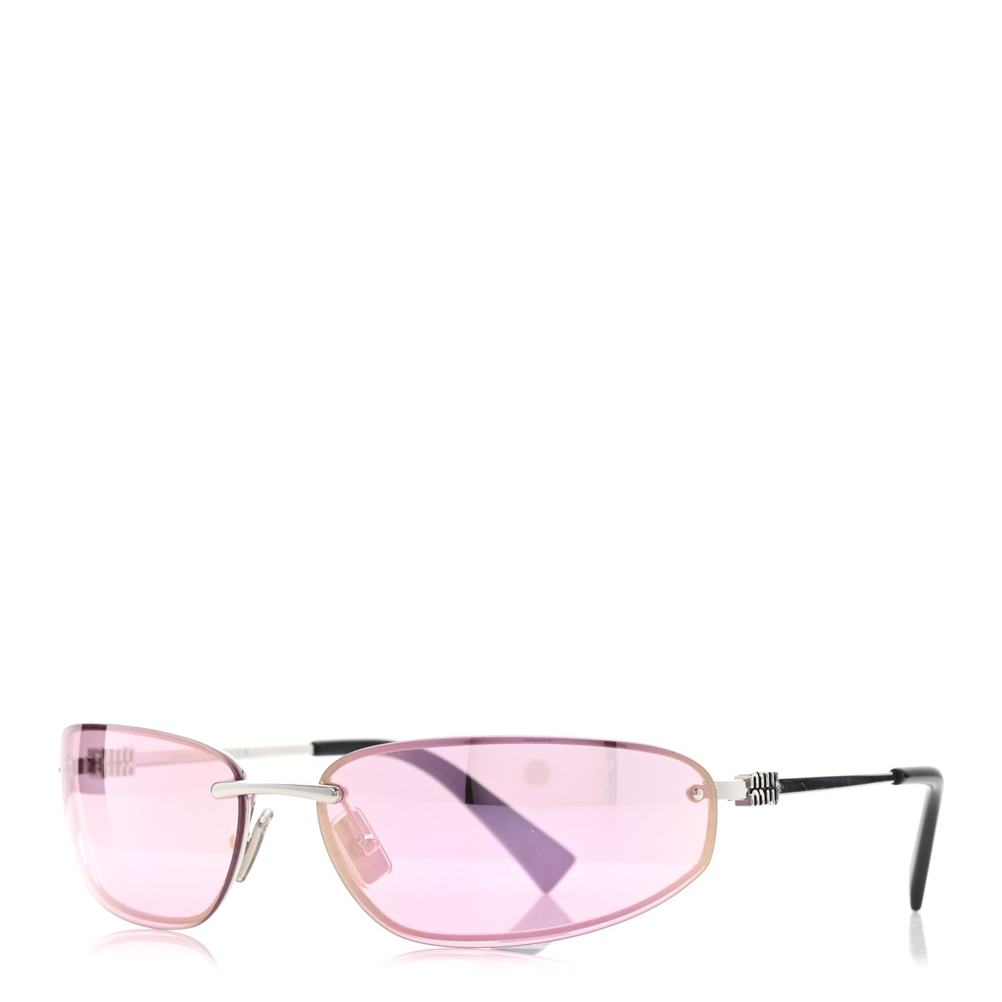 Metal Nocturne Sunglasses SMUA50 Pink Silver