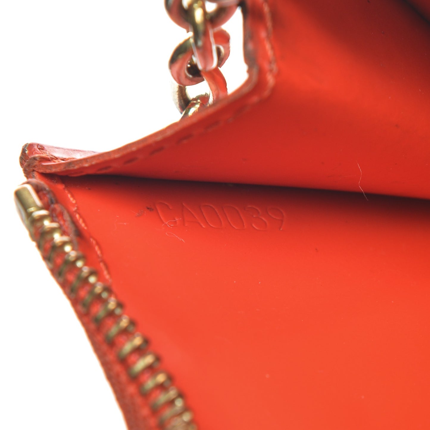Vernis Key Pouch Orange