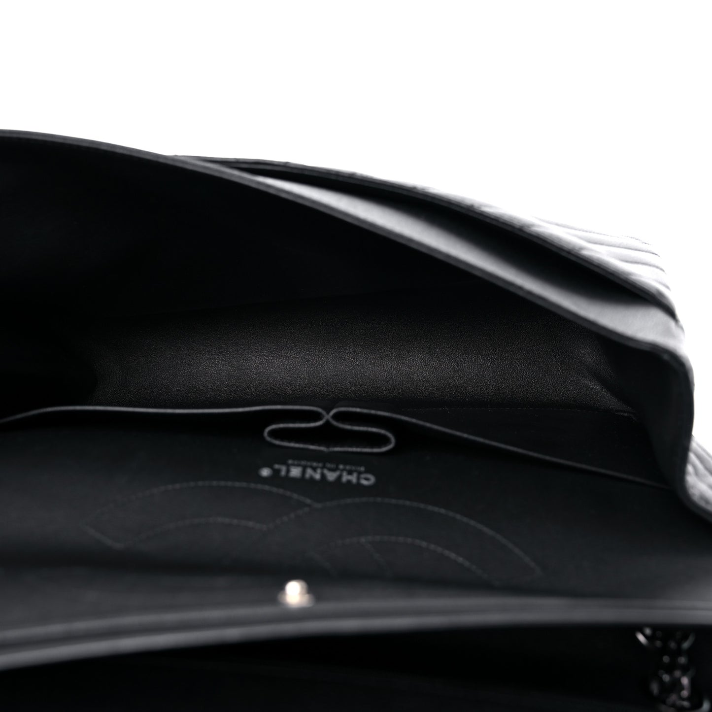 Sheepskin Chevron Quilted 2.55 Reissue 227 Flap So Black