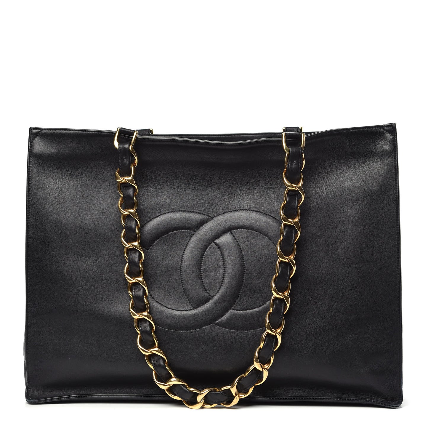 Lambskin CC Tote Black
