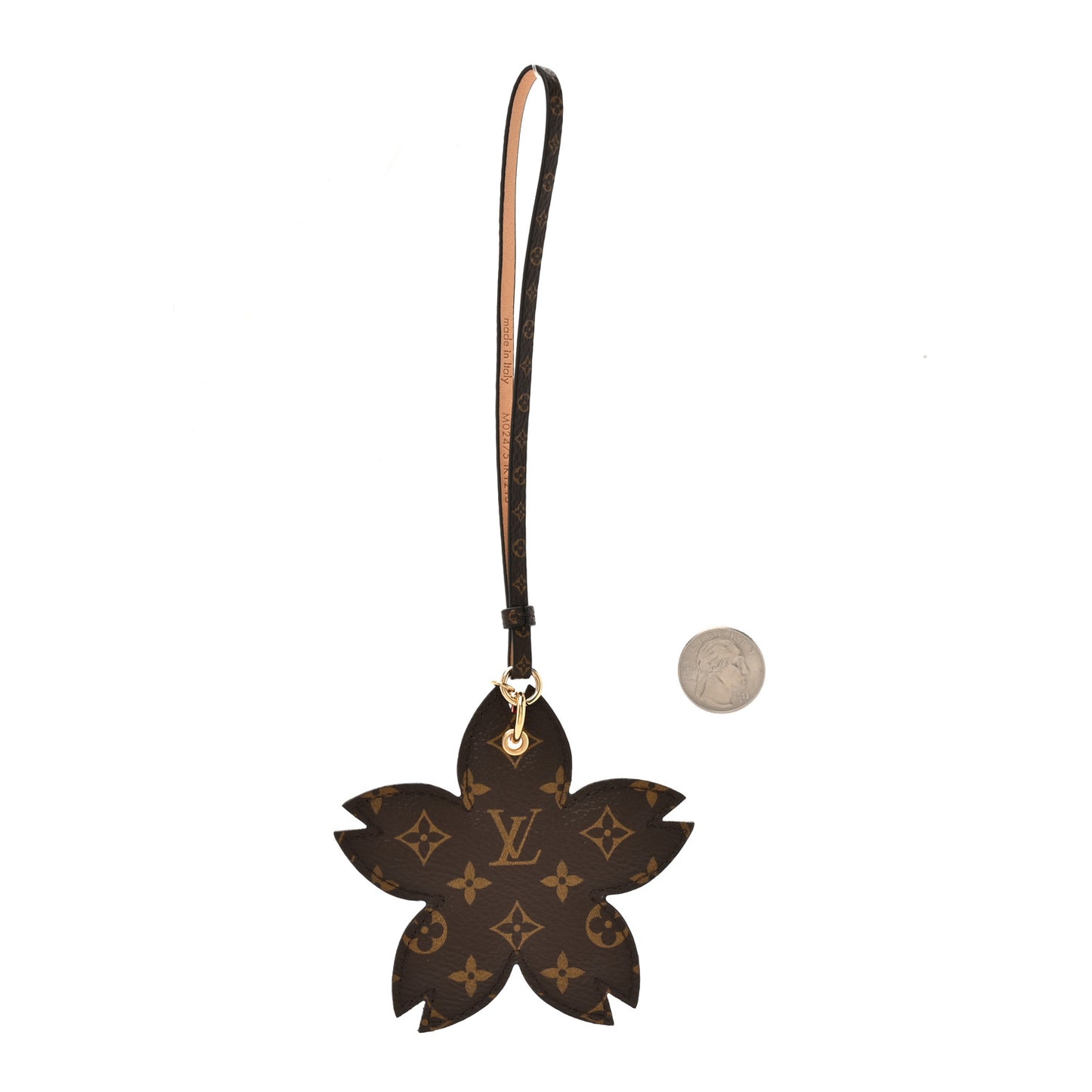 LV X TM Cherry Blossom Bag Charm Pink