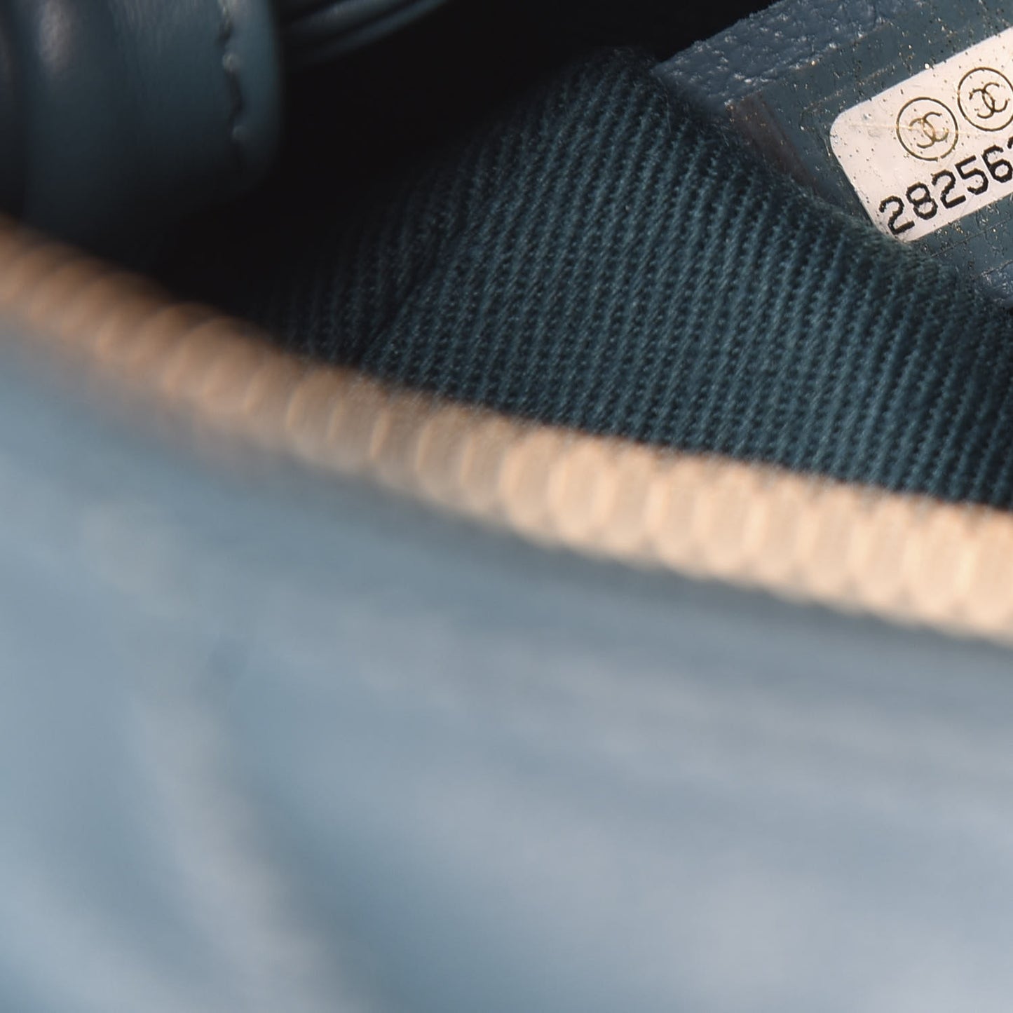 Lambskin Quilted Small Bowling Bag Turquoise