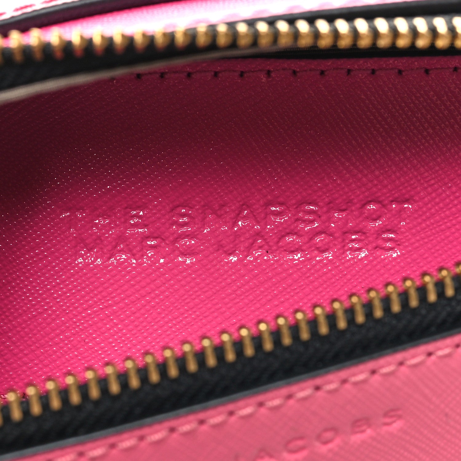 Marc Jacobs Saffiano Small Snapshot Camera Bag Pink 7 of 11
