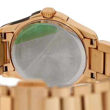 Gucci Stainless Steel 27mm G-Timeless Diamante Quartz Watch Gold 4 of 4