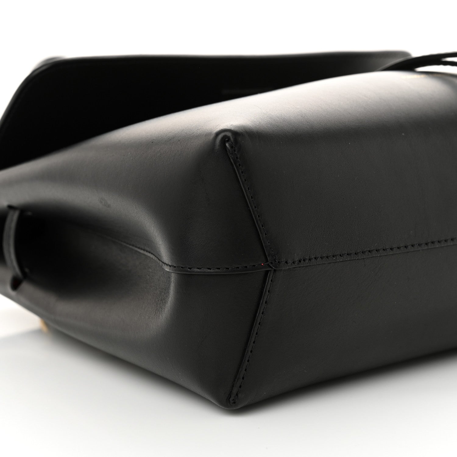 Mansur Gavriel Calfskin Mini Lady Bag Black Flamma 9 of 13